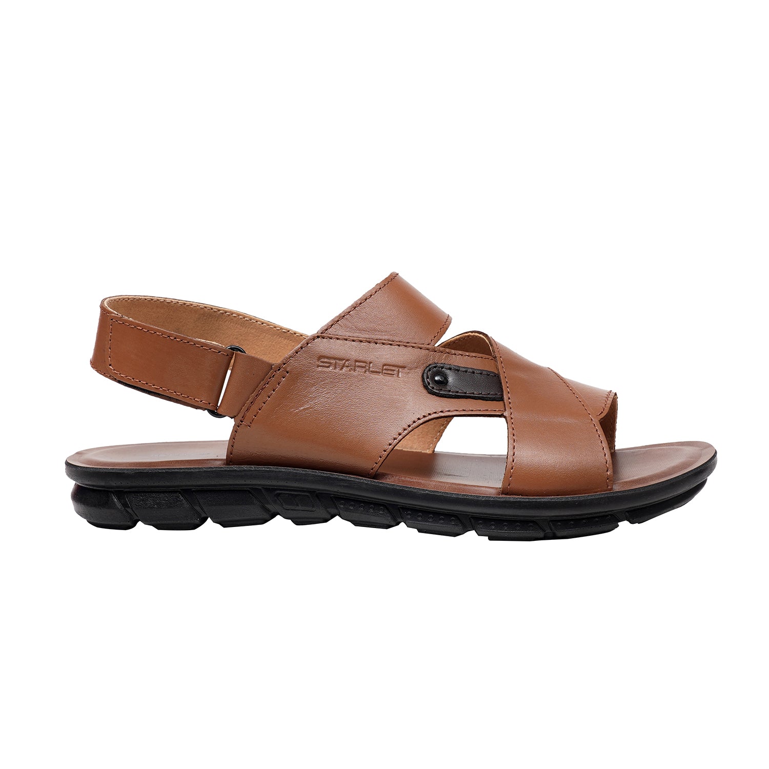 LEATHER SANDAL - AK-112 TAN
