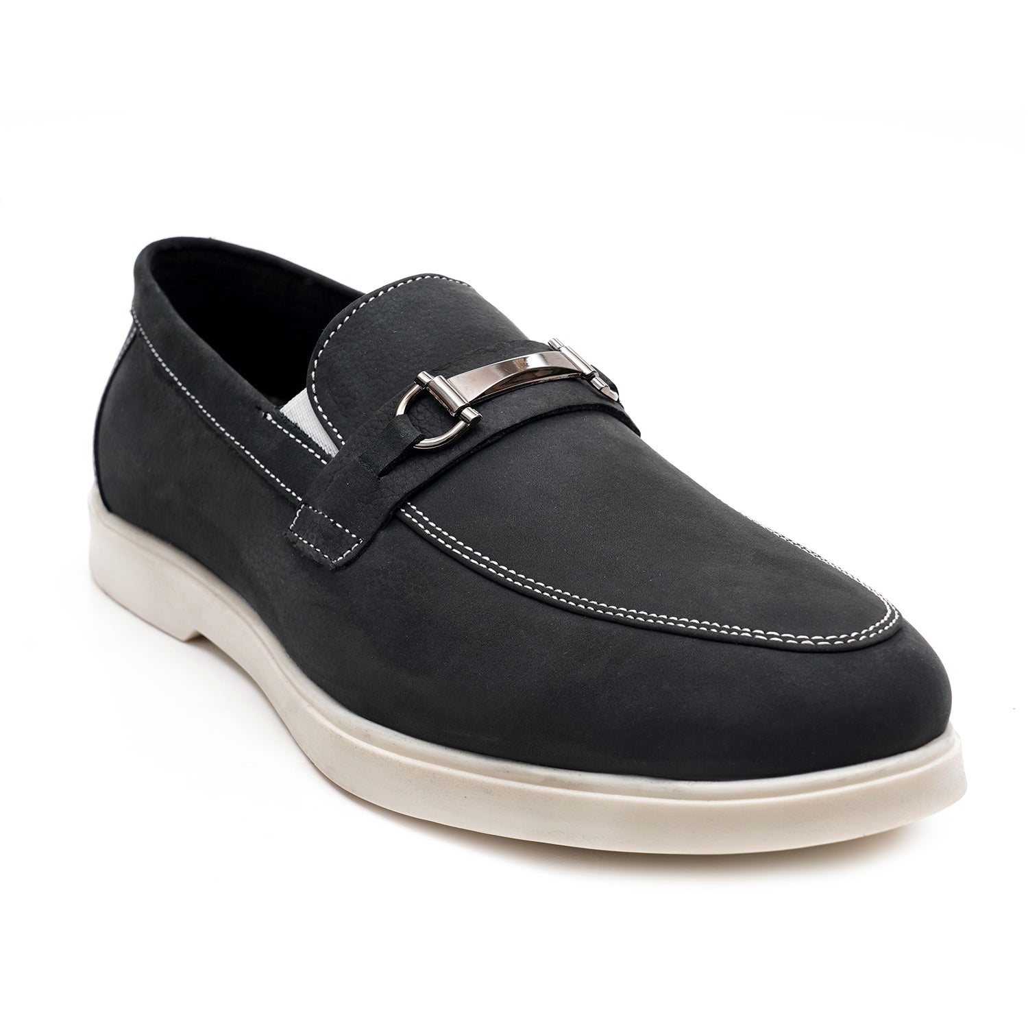 LEATHER SHOES - LBY053 BLUE