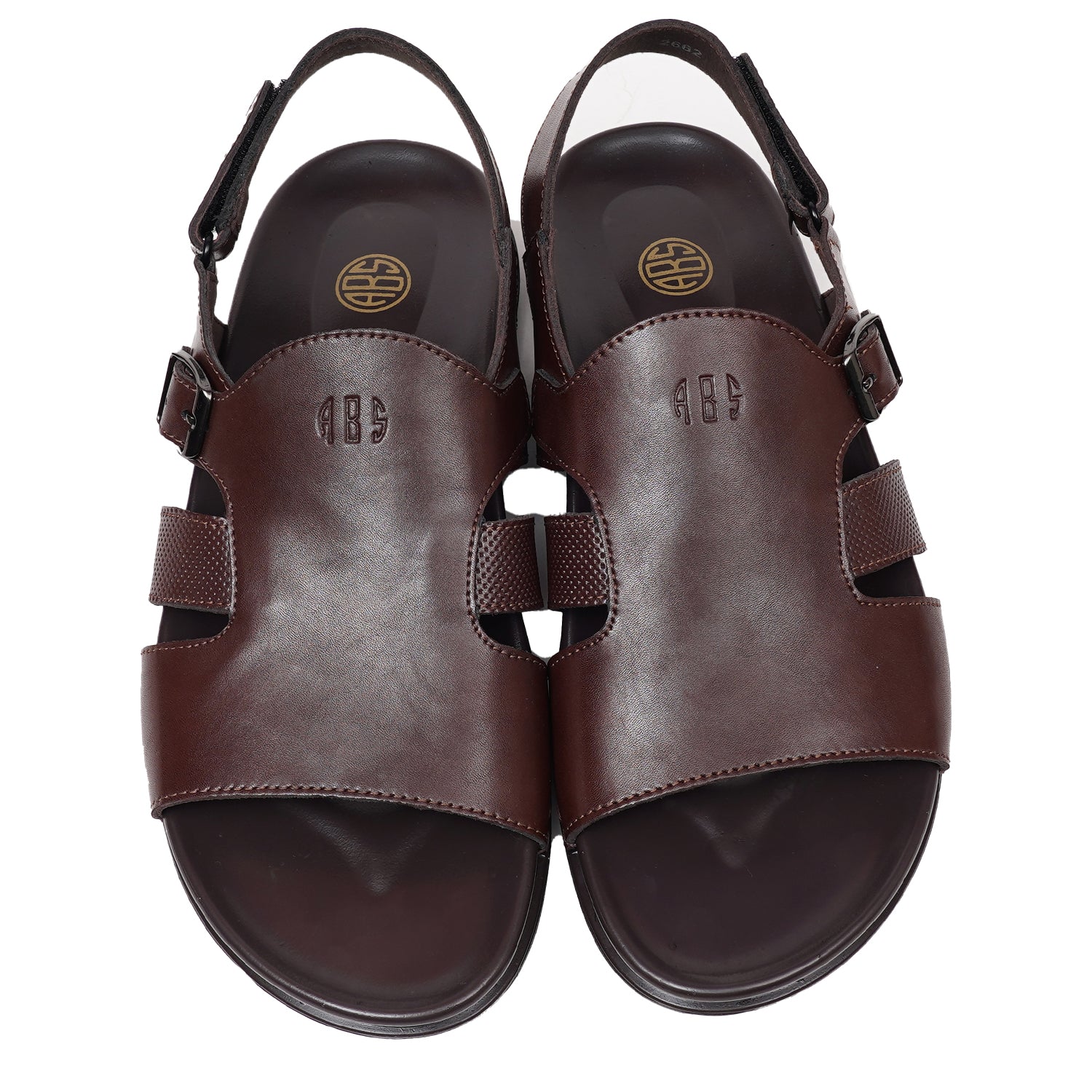 LEATHER SANDAL - AR-113 BROWN