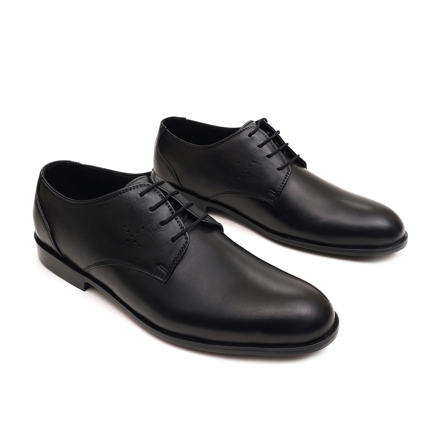 LEATHER SHOES - FCG-8112 BLACK