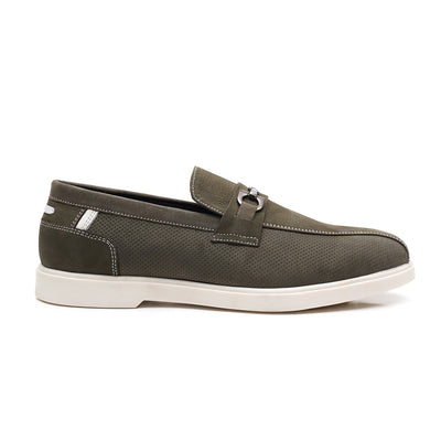 LEATHER SHOES - LBY-052 GREEN