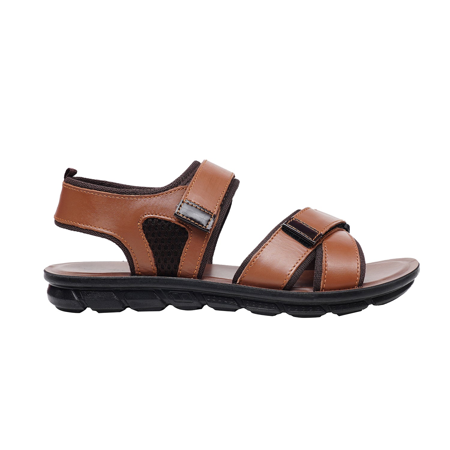 LEATHER SANDAL - AK-110 TAN