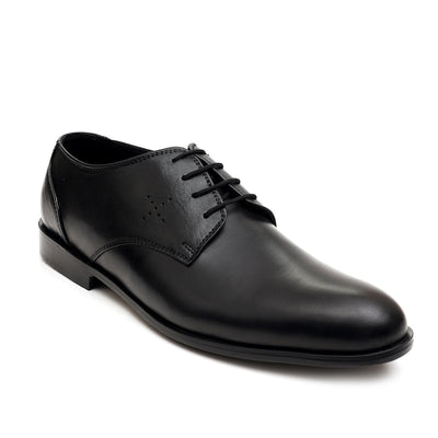 LEATHER SHOES - FCG-8112 BLACK