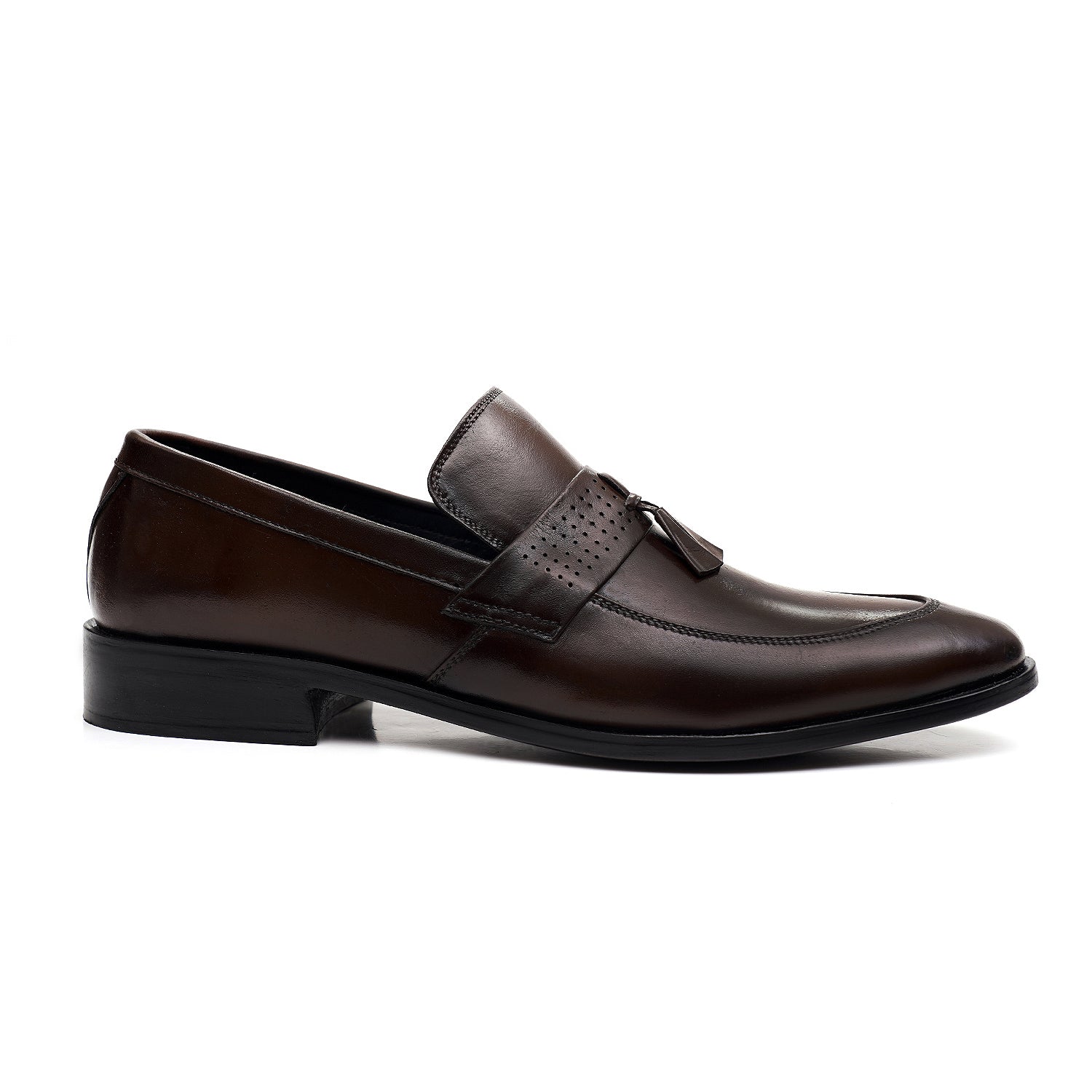 LEATHER SHOES - FCG-8110 BROWN