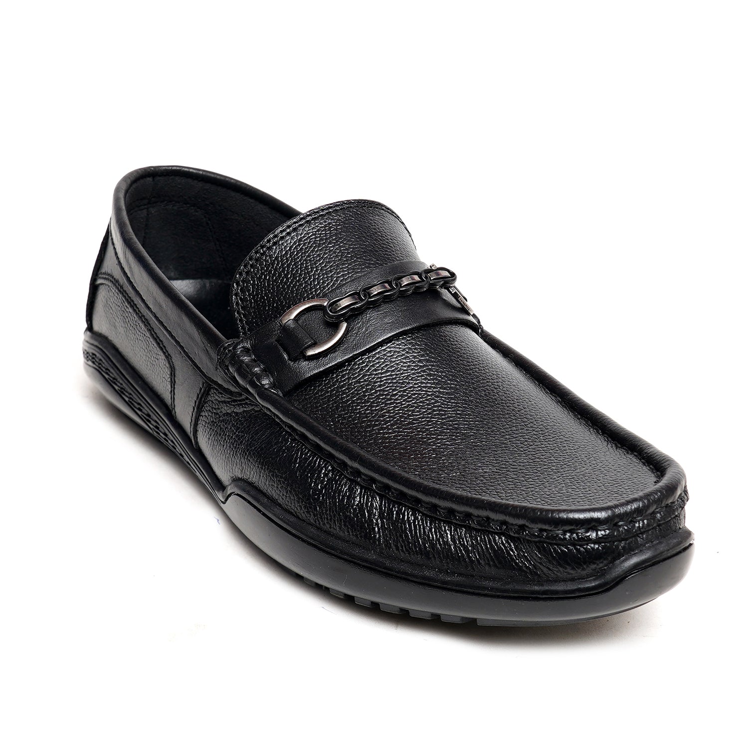 LEATHER SHOES - FBL-003 BLACK