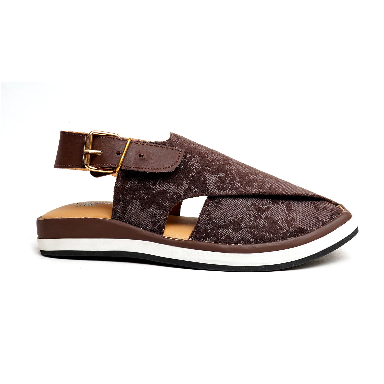 LEATHER PESHAWARI CHAPPAL - ATG0010 BROWN