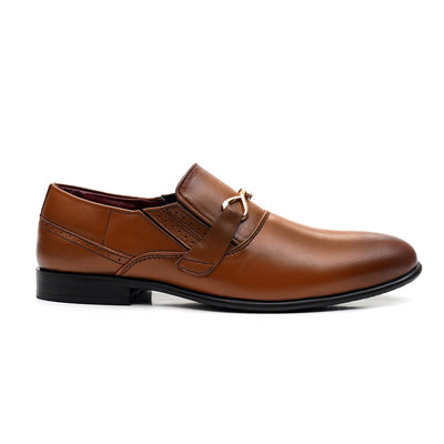 LEATHER SHOES - FCG-8106 MUSTARD