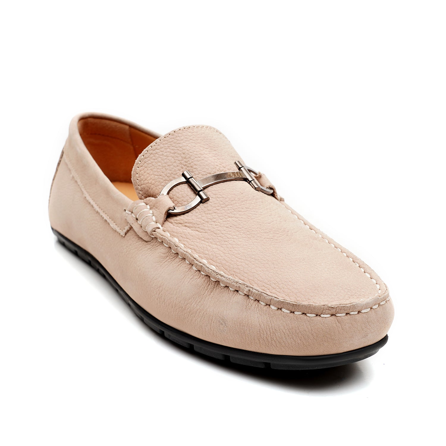 LEATHER SHOES - FLD-03 BEIGE
