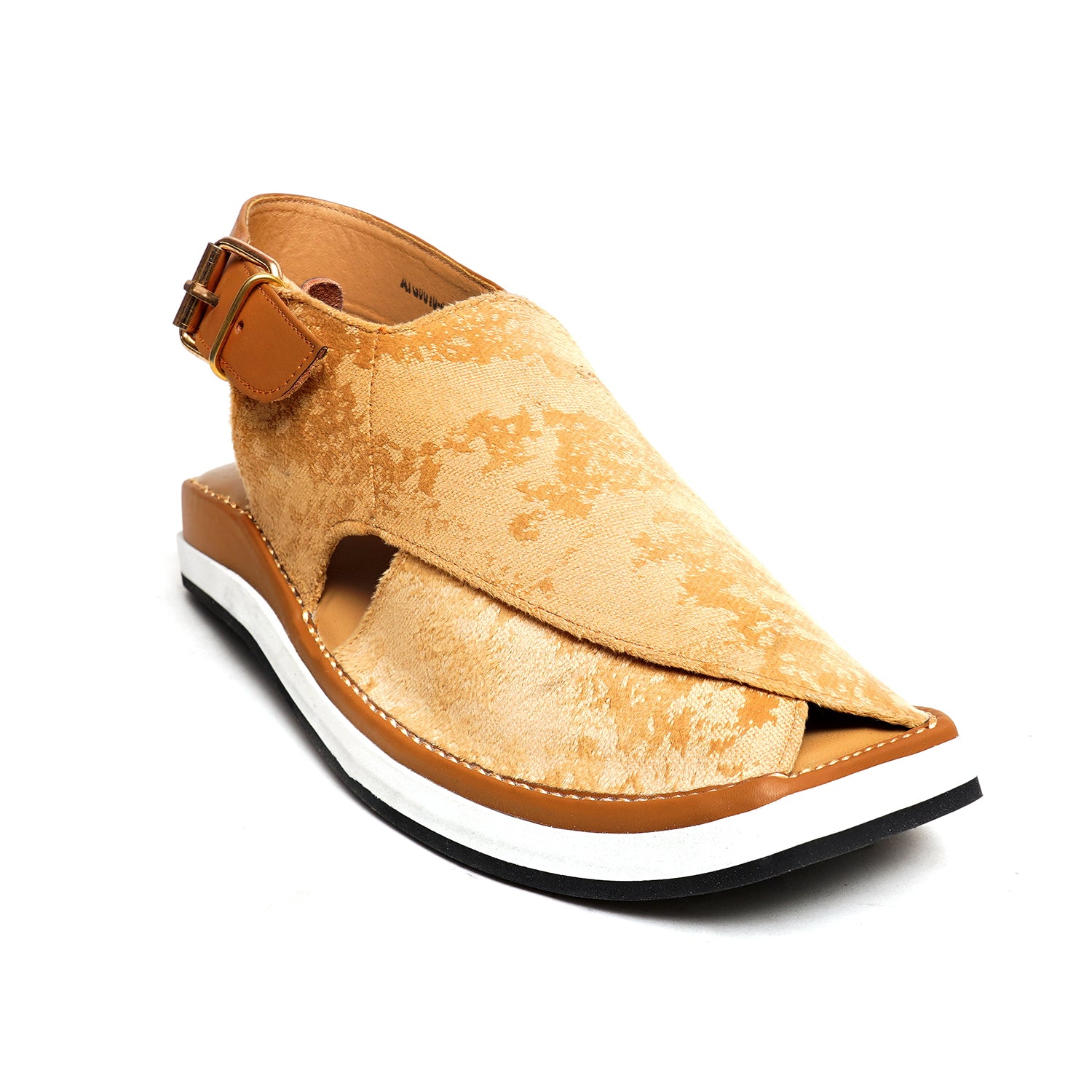 LEATHER PESHAWARI CHAPPAL - ATG0010 TAN