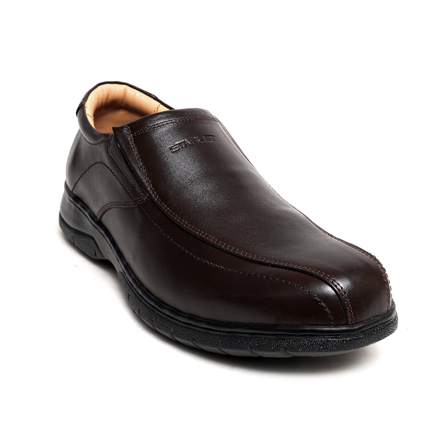 LEATHER SHOES - ANATOMIC-007 BROWN