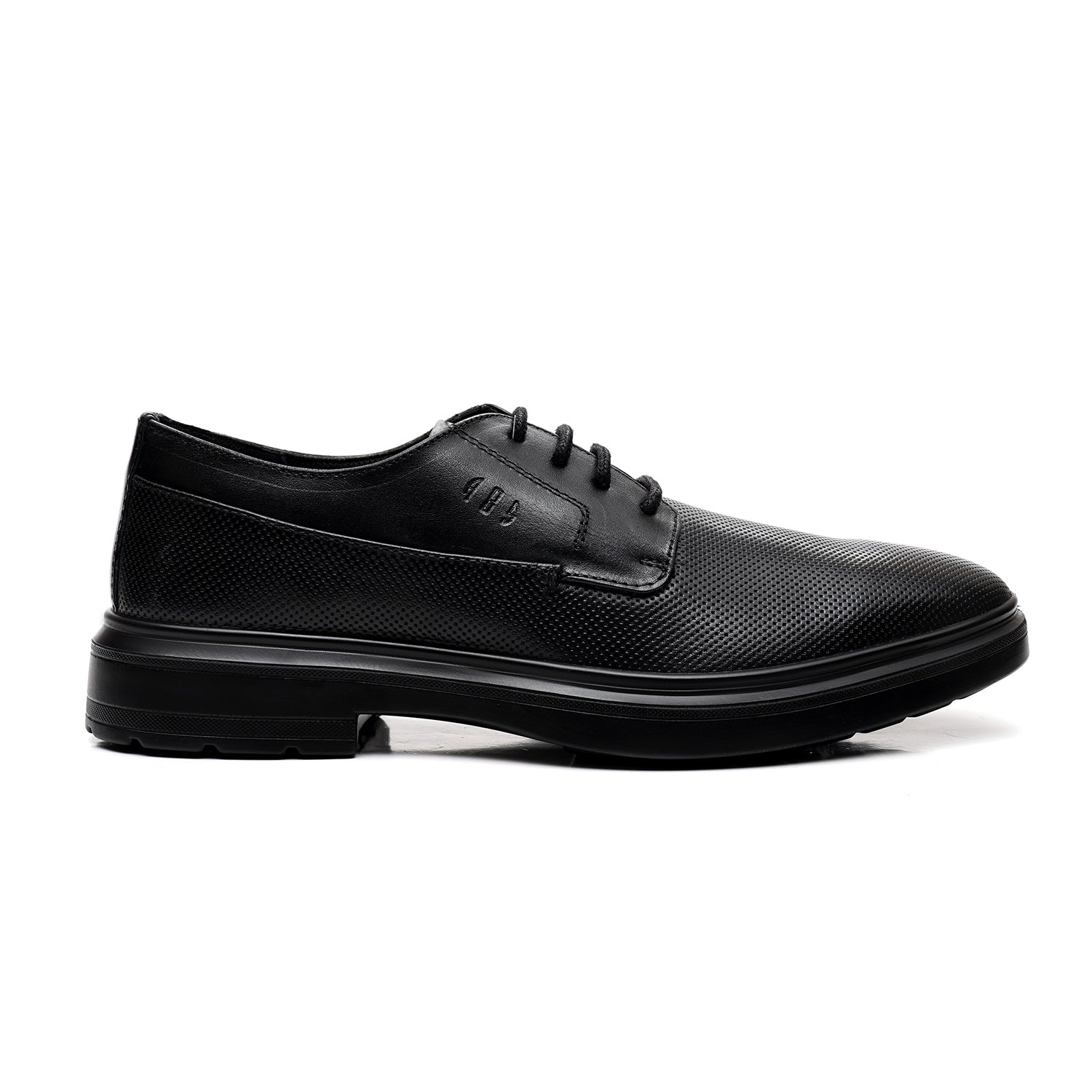 LEATHER SHOES - MCL04 BLACK