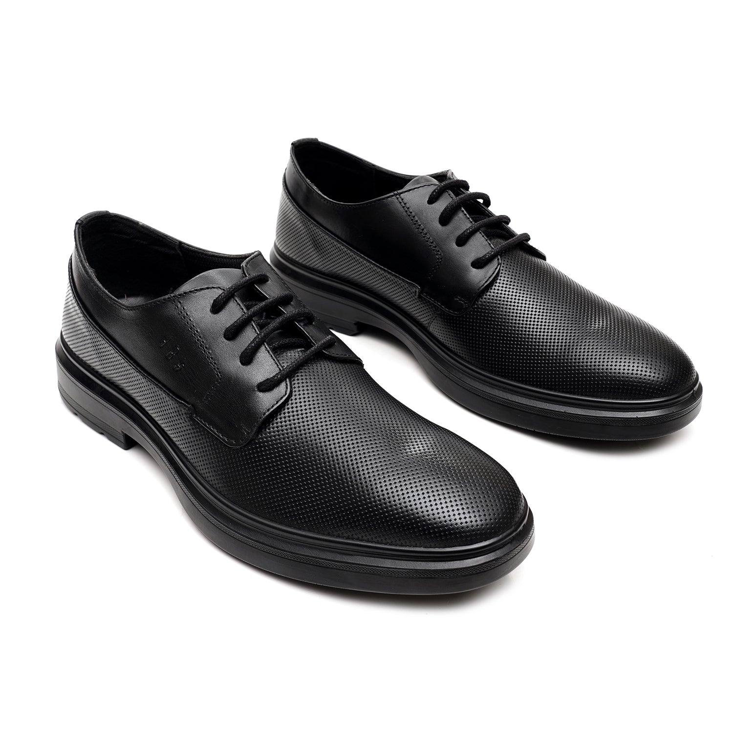 LEATHER SHOES - MCL04 BLACK
