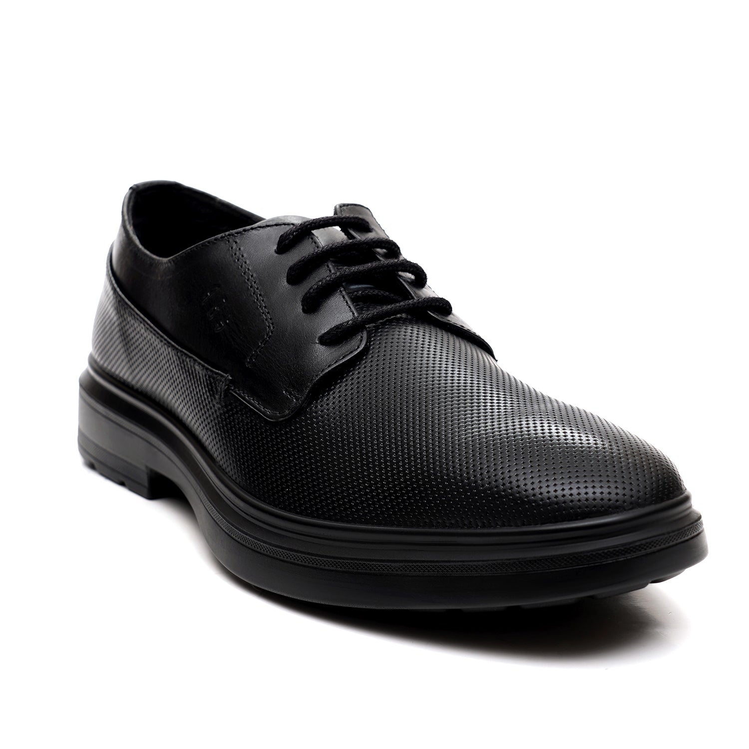 LEATHER SHOES - MCL04 BLACK