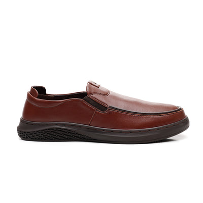LEATHER SHOES - DRG-04 BROWN
