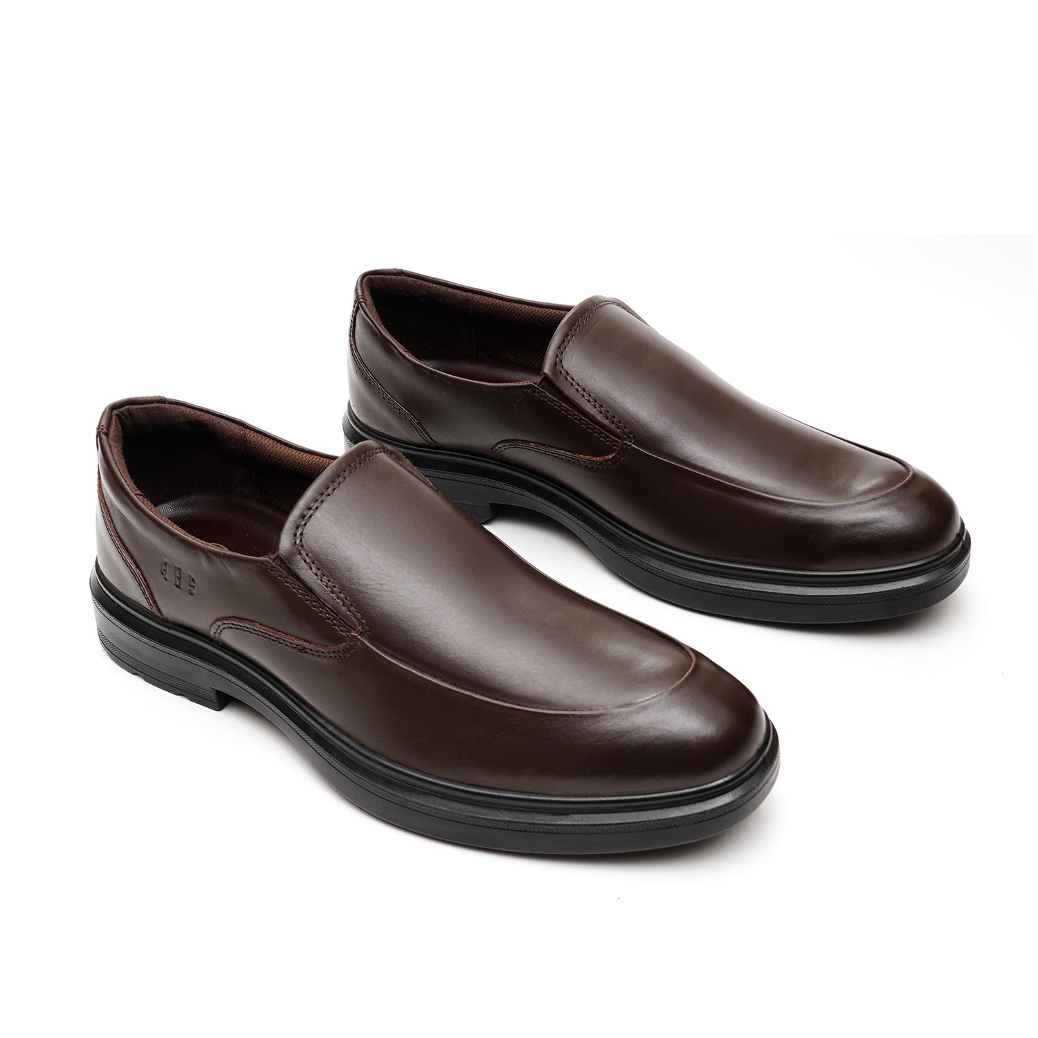 LEATHER SHOES - MCL02 BROWN