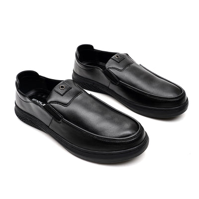 LEATHER SHOES - DRG-04 BLACK