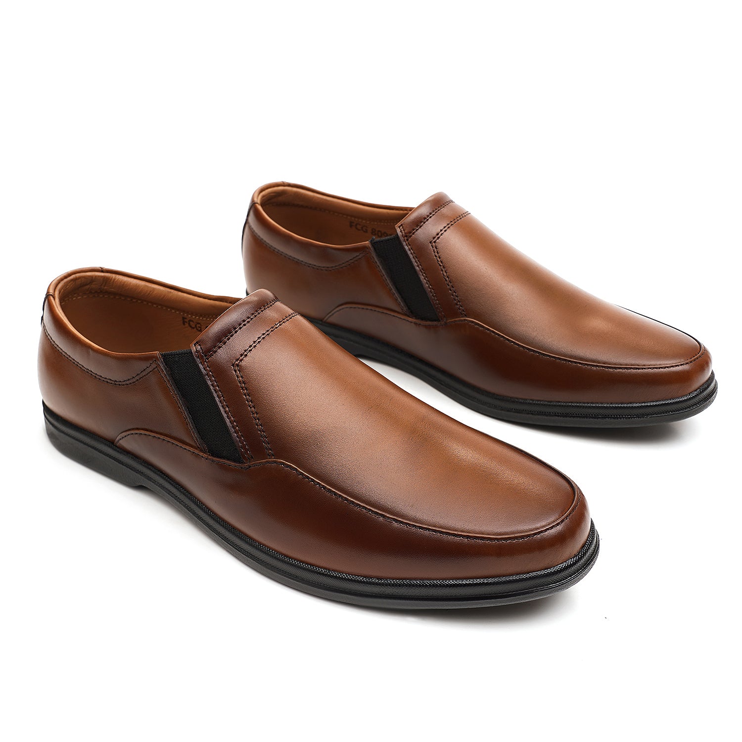 LEATHER SHOES - FCG-8095 TAN