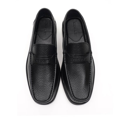 LEATHER SHOES - 4532 BLACK