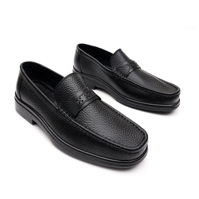 LEATHER SHOES - 4532 BLACK