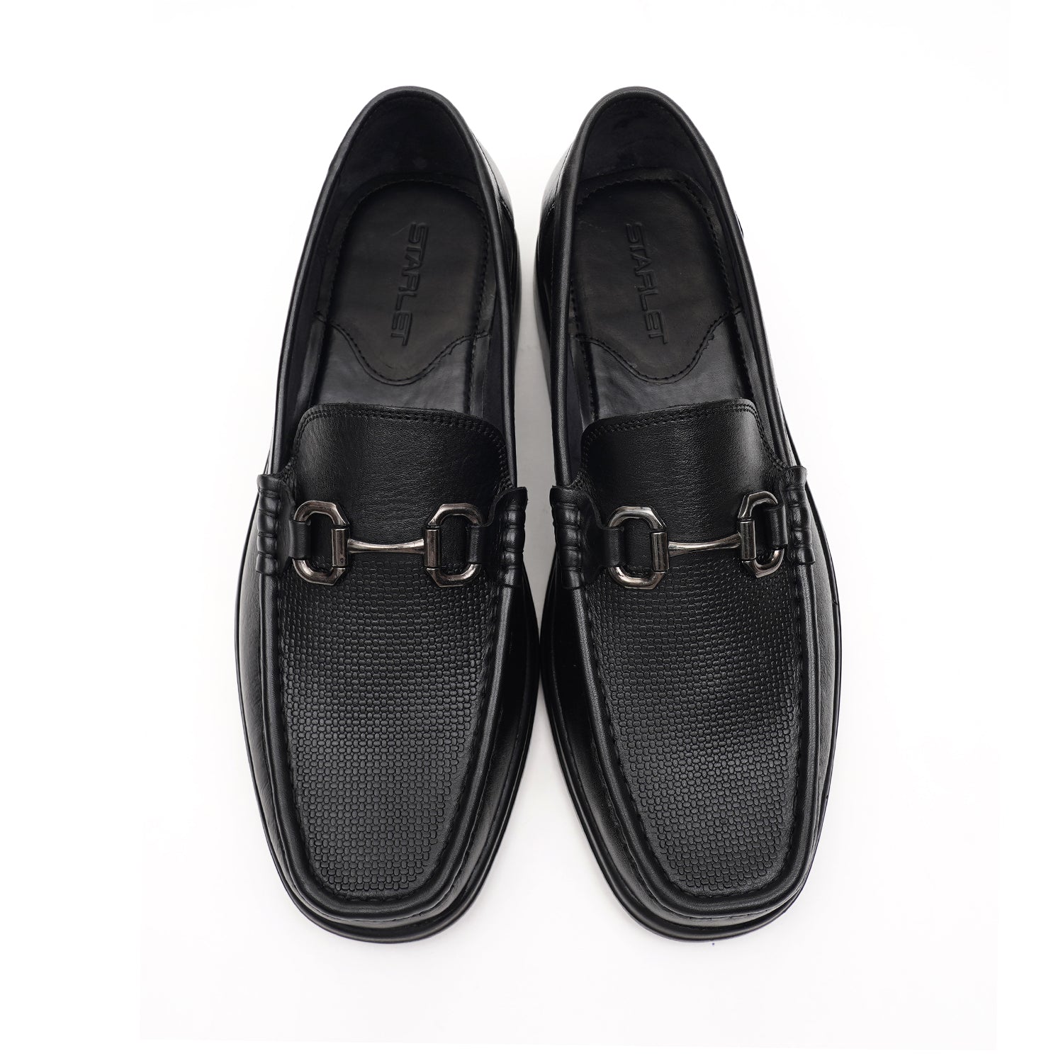 LEATHER SHOES - 4533 BLACK
