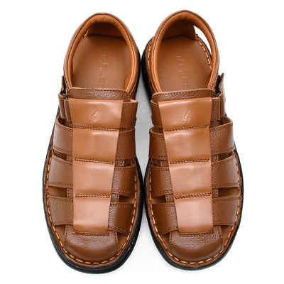 LEATHER SANDAL - 5053 TAN