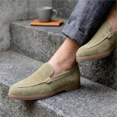 LEATHER SHOES - LBY-003 CREAM