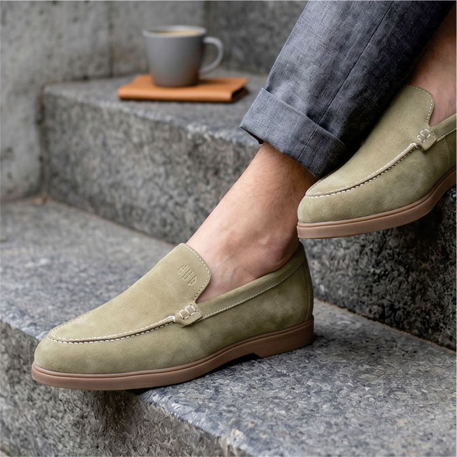 LEATHER SHOES - LBY-003 CREAM