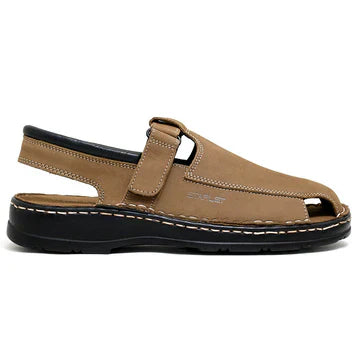 LEATHER SANDAL - 4001 FAWN