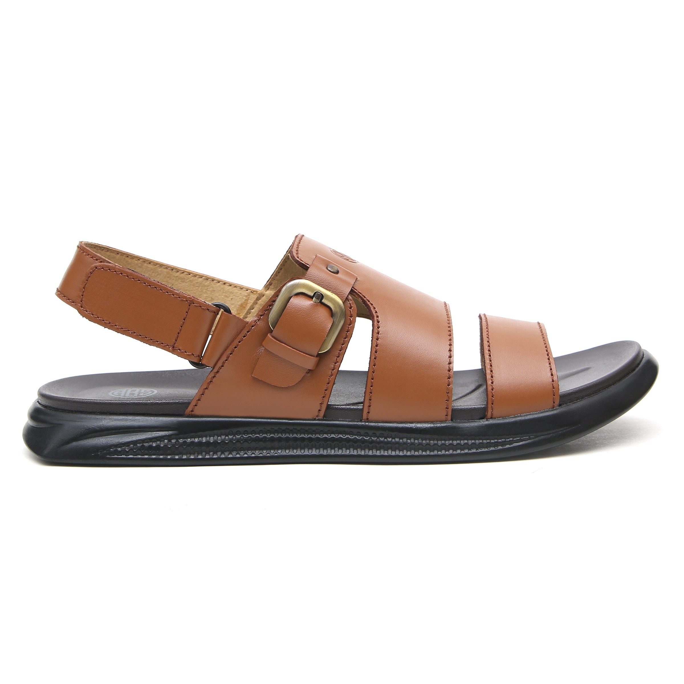 LEATHER SANDAL - WEB-104 TAN