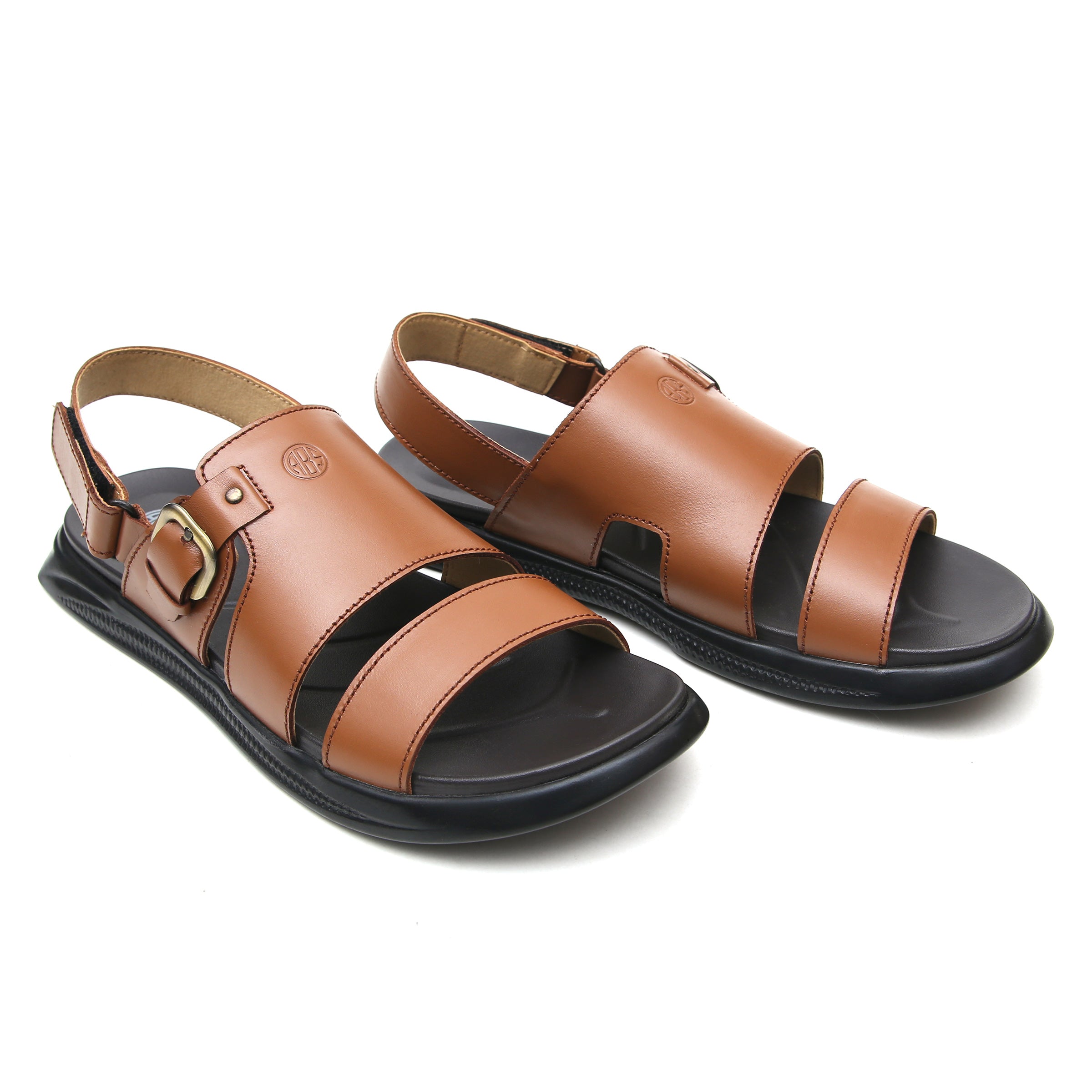 LEATHER SANDAL - WEB-104 TAN