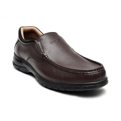 LEATHER SHOES - ANATOMIC-006 BROWN