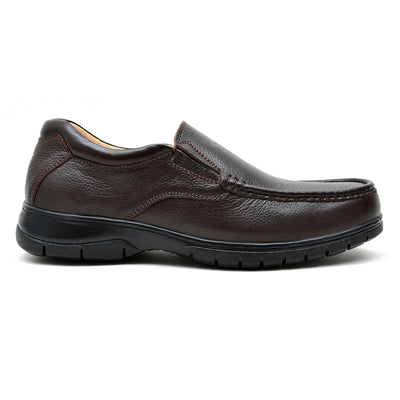 LEATHER SHOES - ANATOMIC-006 BROWN