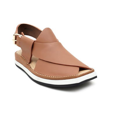 LEATHER PESHAWARI CHAPPAL - ATC0001 - TAN
