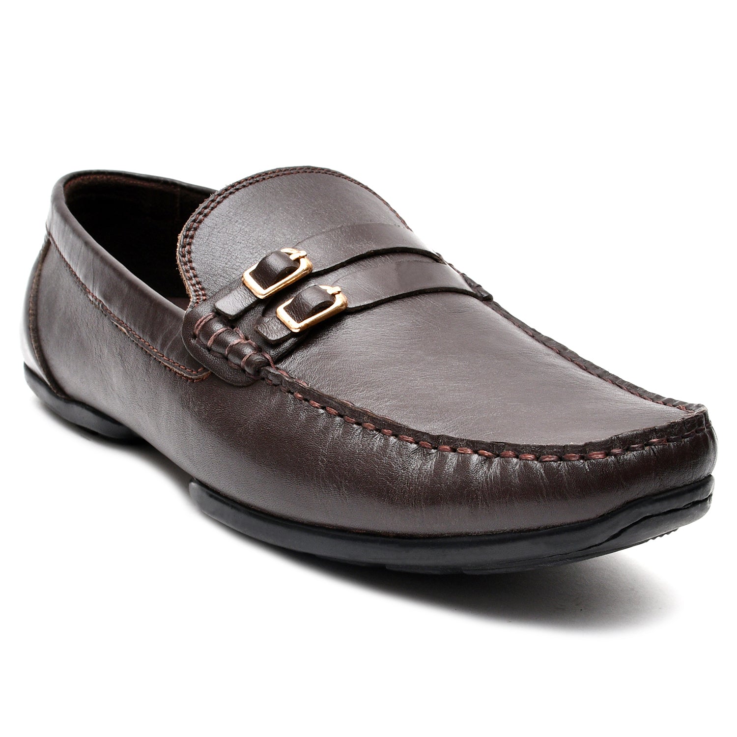 LEATHER SHOES - DREAM-002 BROWN