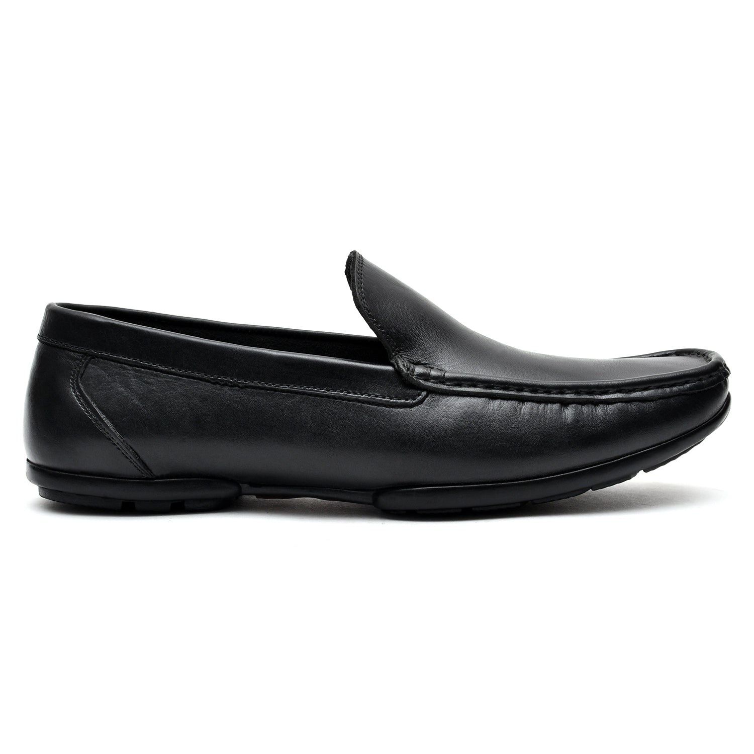 LEATHER SHOES - DREAM-006 BLACK