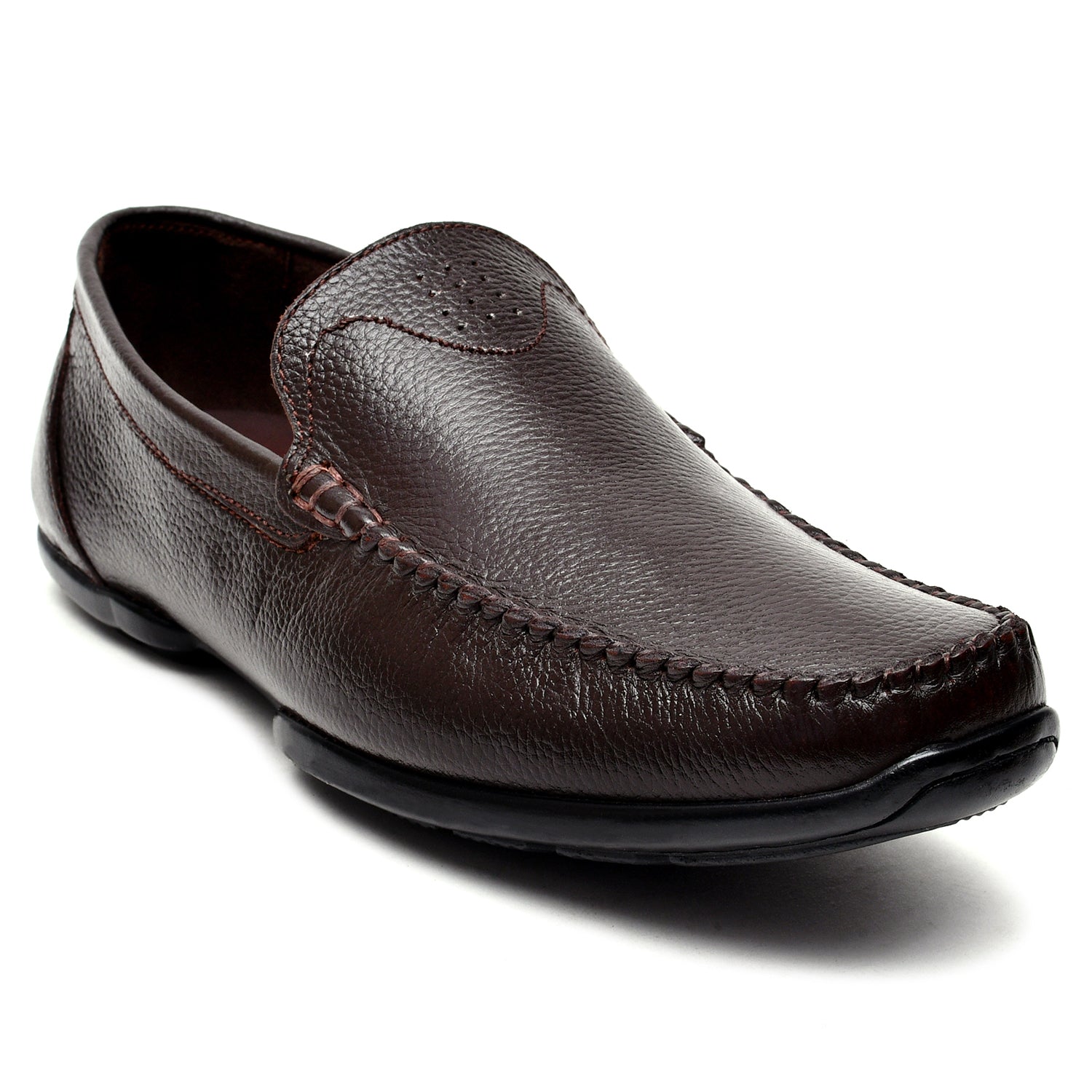 LEATHER SHOES - DREAM-007 BROWN