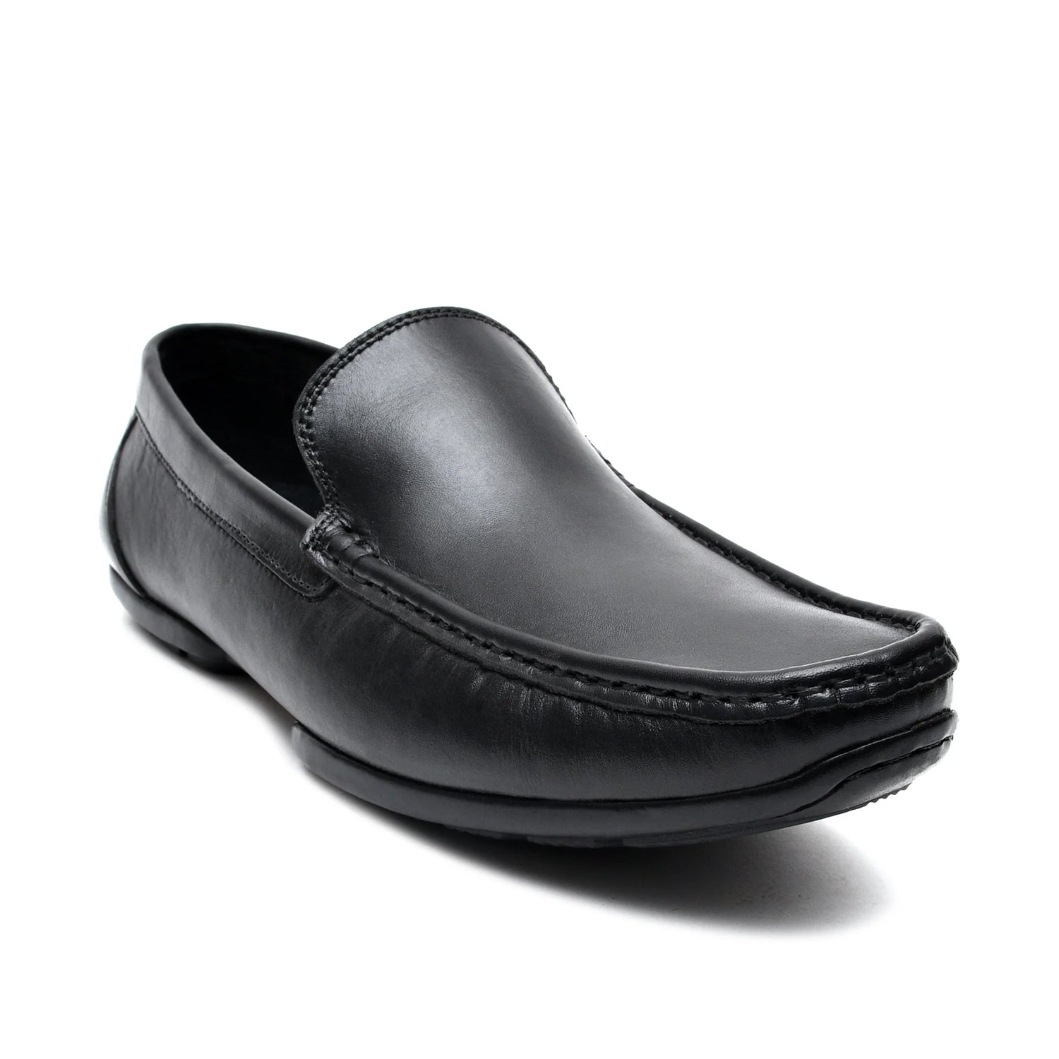 LEATHER SHOES - DREAM-006 BLACK