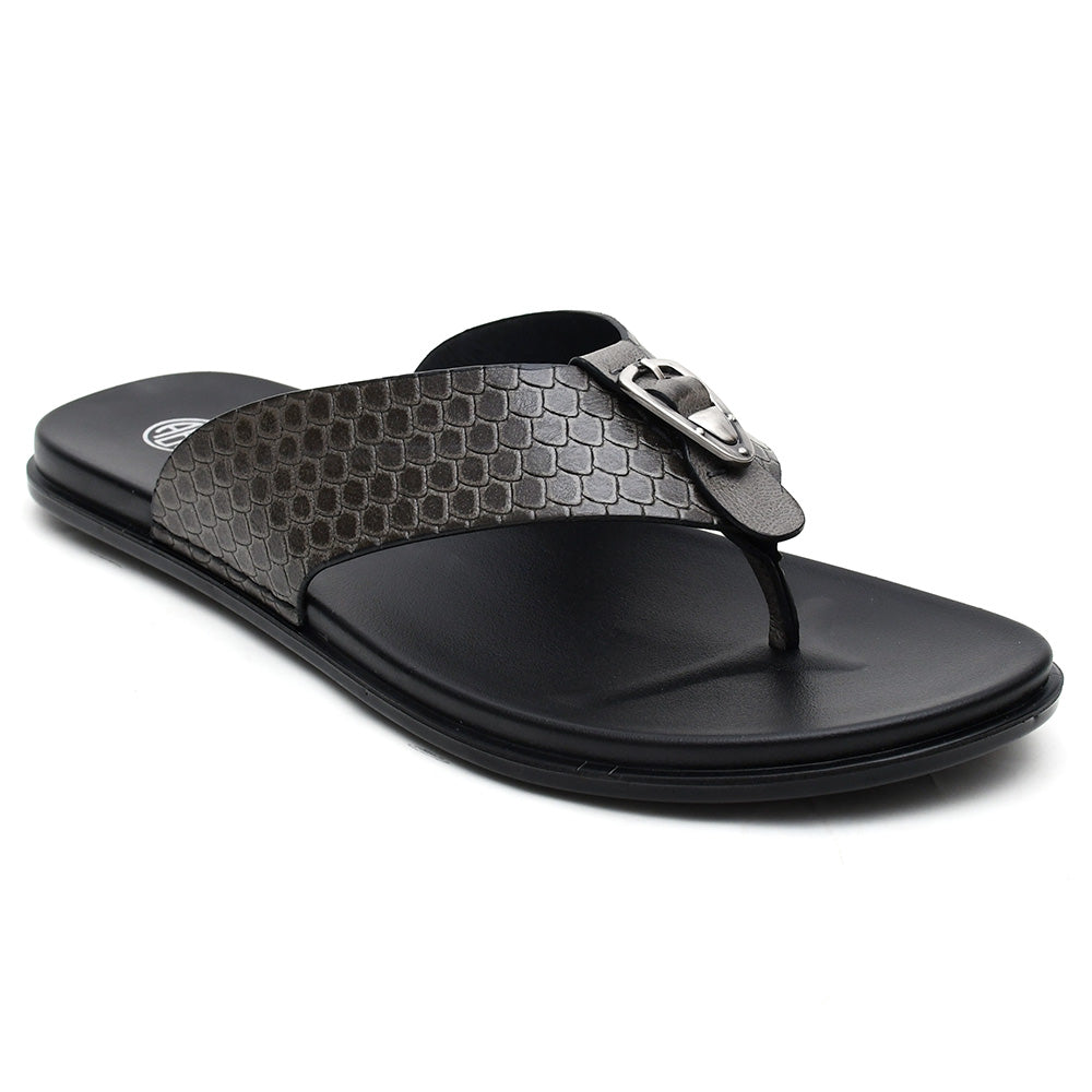 LEATHER SLIPPER - CHM-002 GREEN
