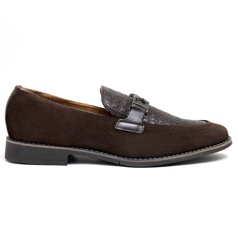 LEATHER SHOES - GARNIZO-023 BROWN