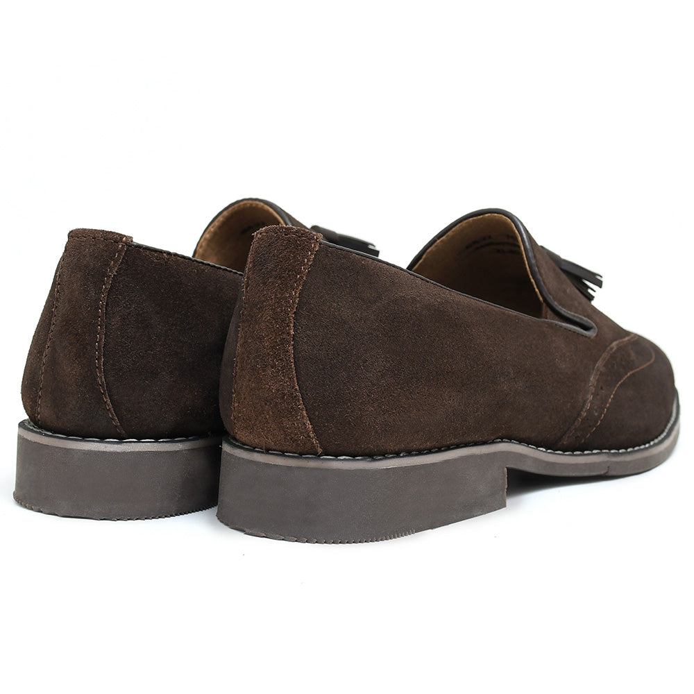 LEATHER SHOES - GARNIZO-022 BROWN