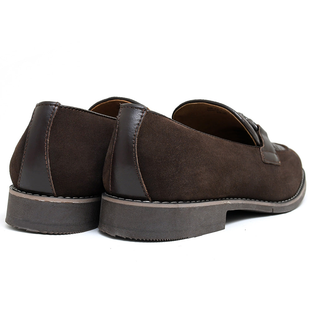 LEATHER SHOES - GARNIZO-023 BROWN