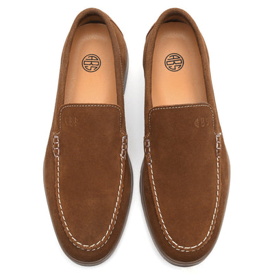 LEATHER SHOES - LBY-003 TAN