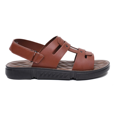 LEATHER SANDAL - SPT-1222 TAN