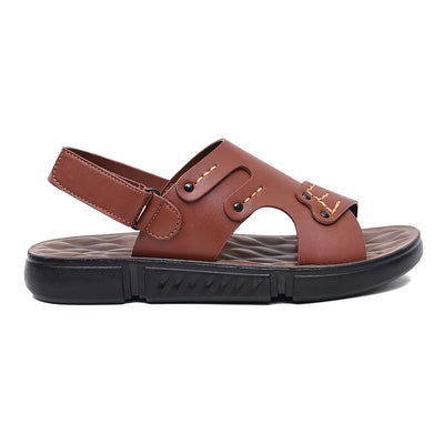 LEATHER SANDAL - SPT-1221 TAN