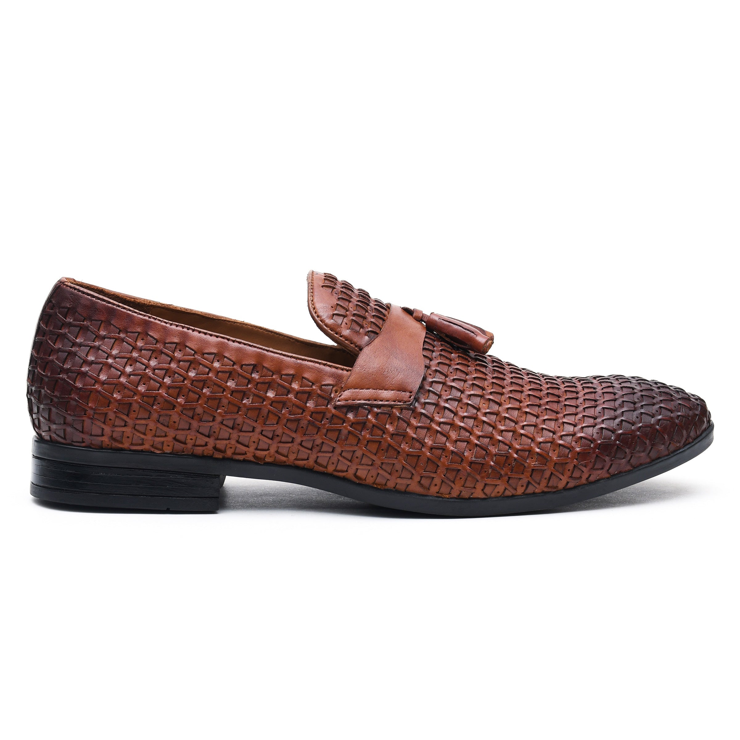 LEATHER SHOES - NCF-021 TAN