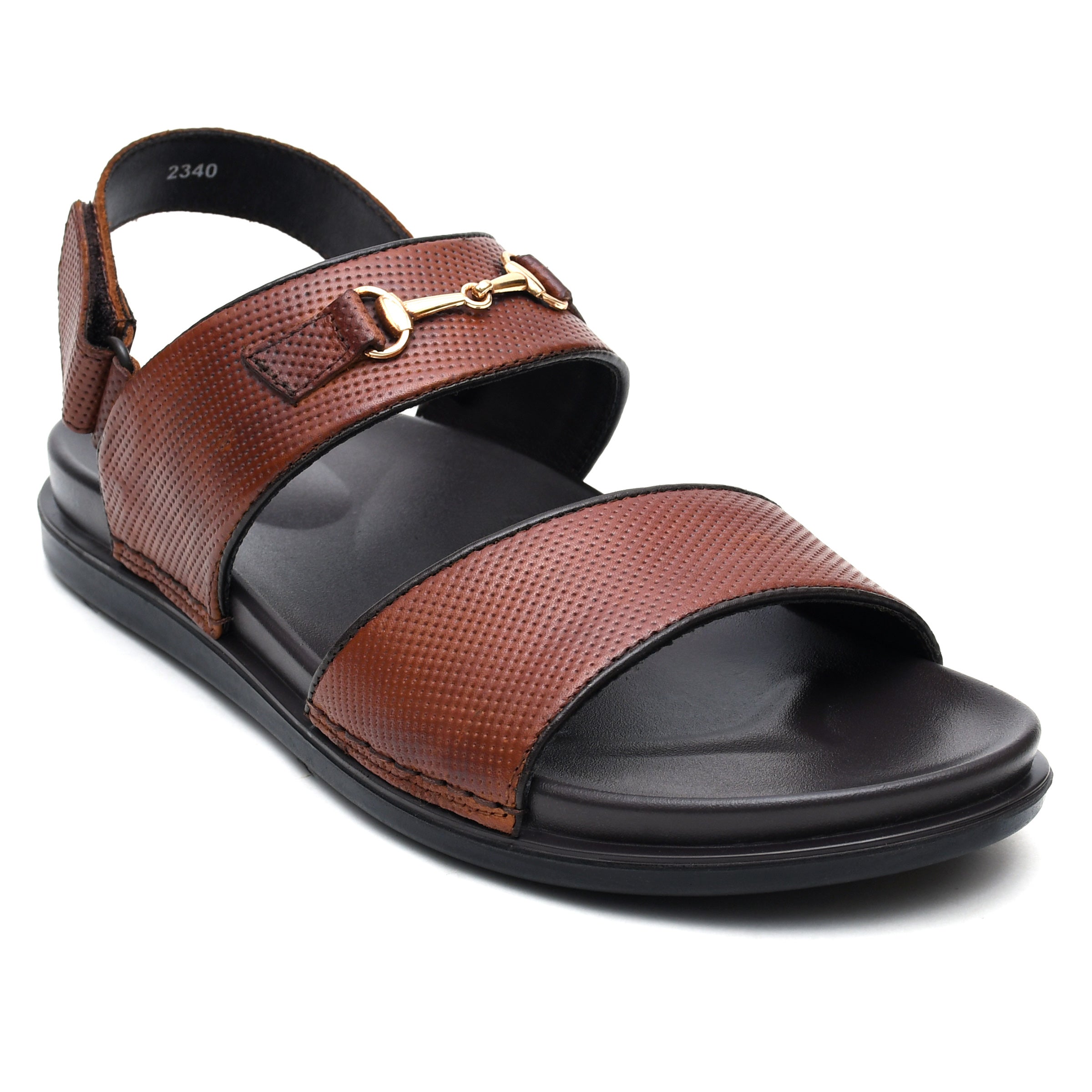 LEATHER SANDAL - AR-106  TAN