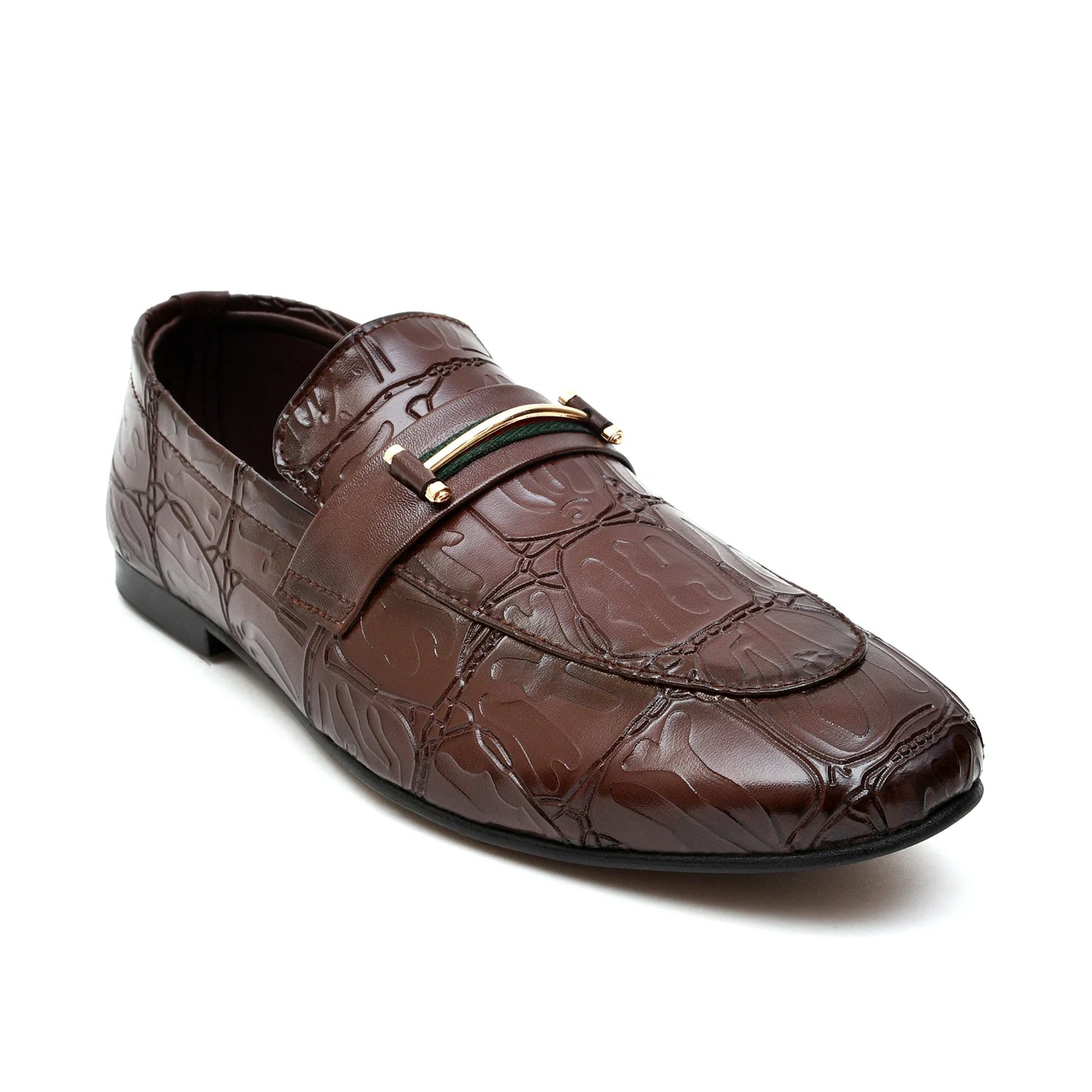 LEATHER SHOES - FC-1-2-8020 BROWN