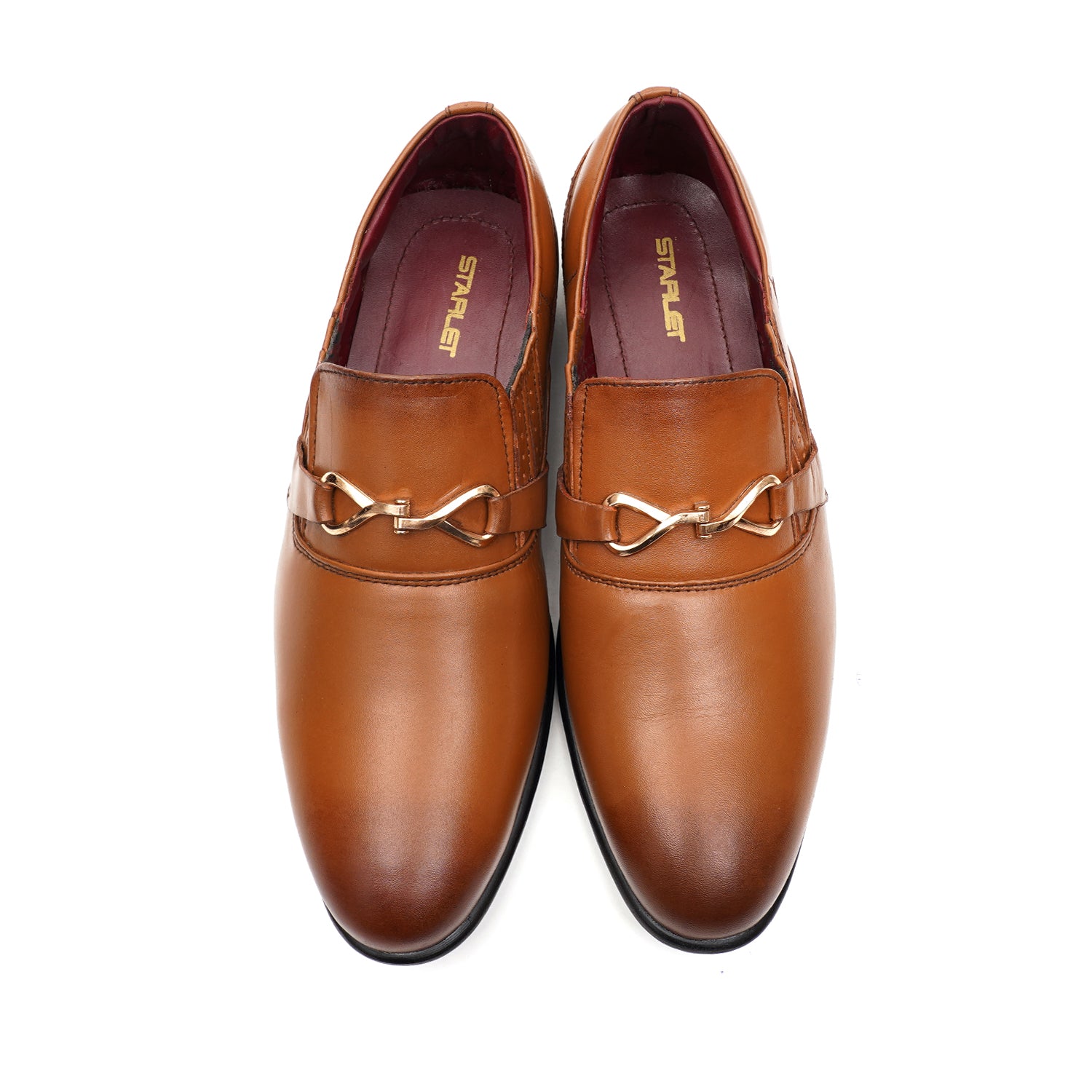 LEATHER SHOES - FCG-8106 MUSTARD