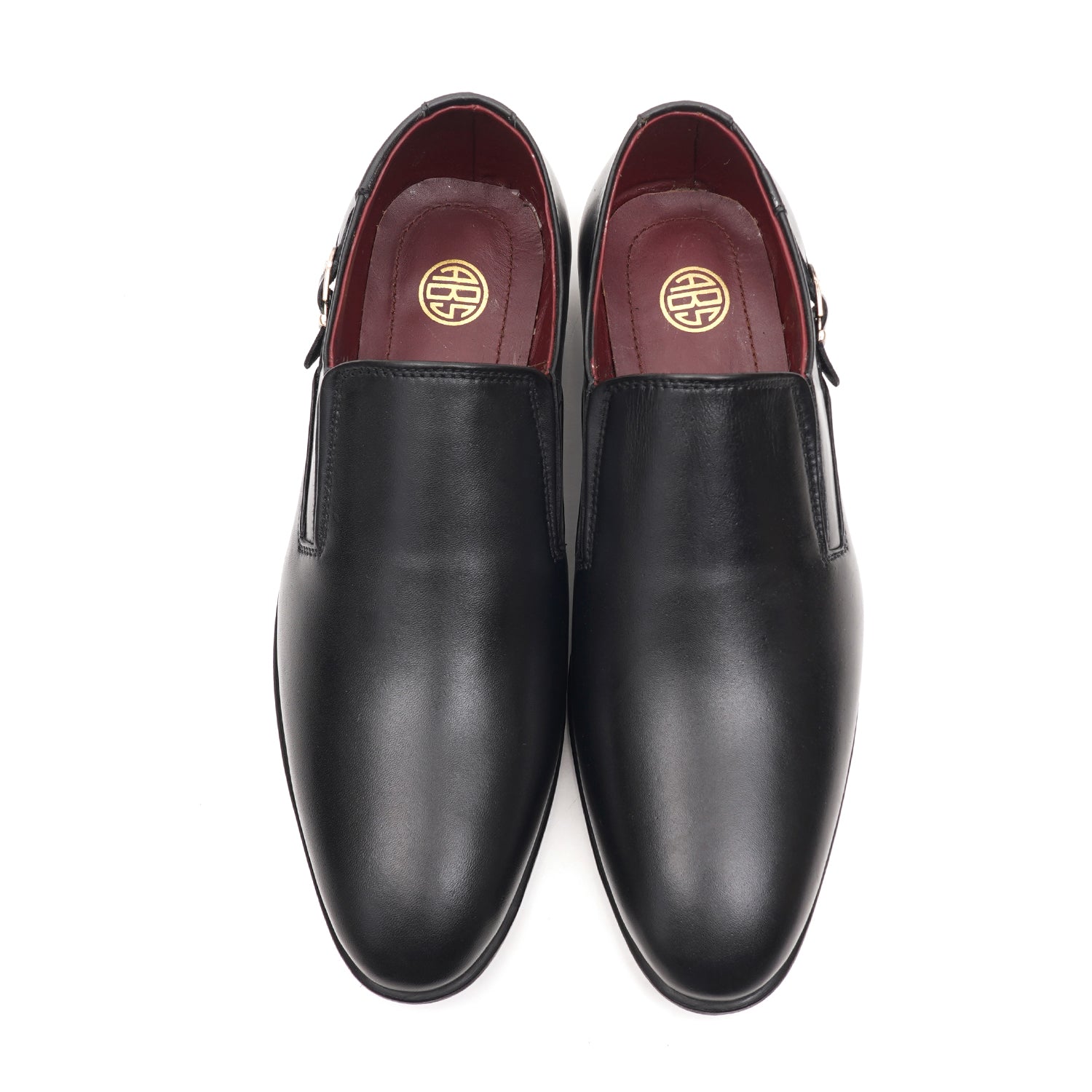 LEATHER SHOES - FCG-8111 BLACK