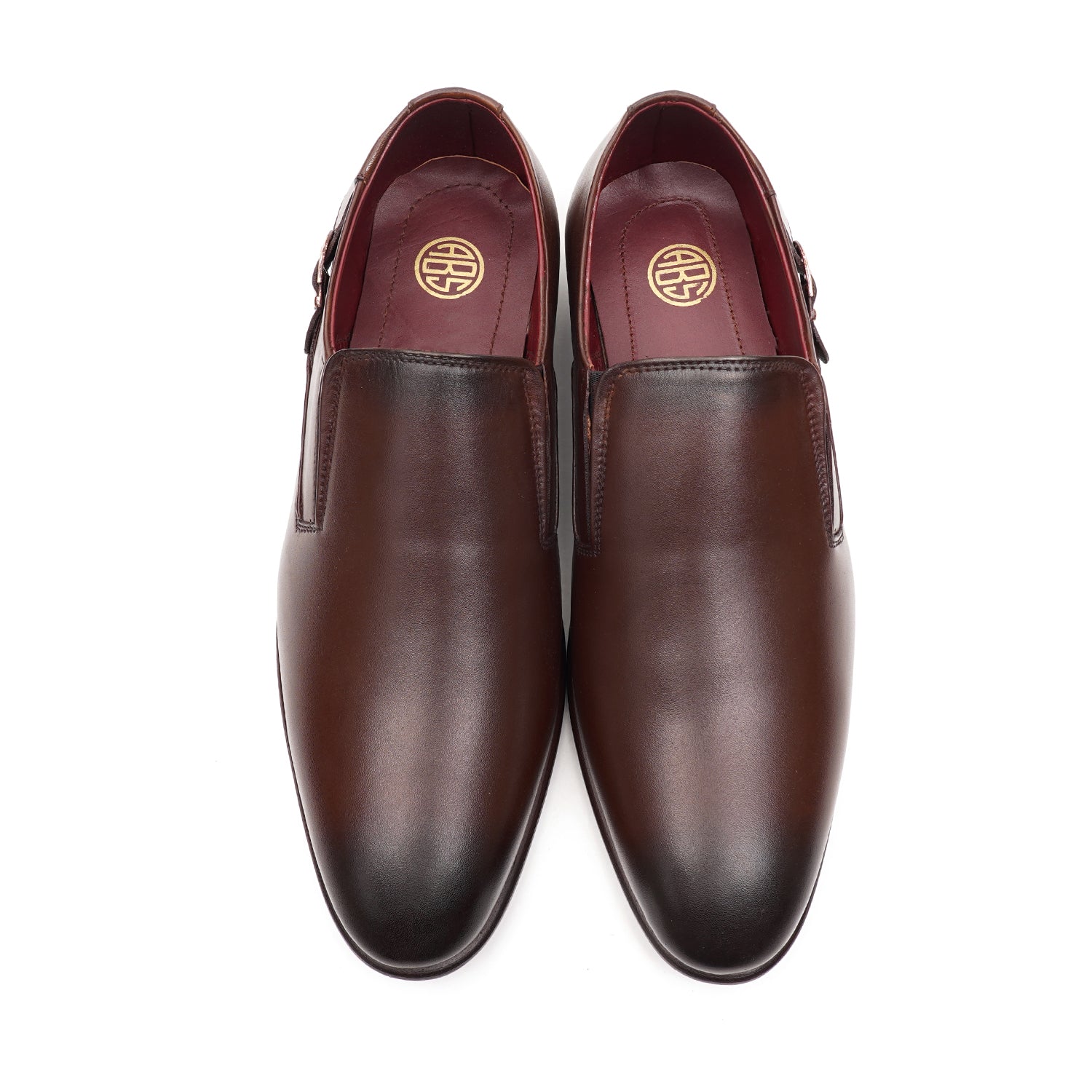 LEATHER SHOES - FCG-8111 BROWN